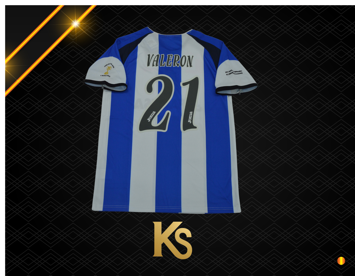 CAMISETA DEPORTIVO DE LA CORUÑA FINAL COPA DEL REY 01-02