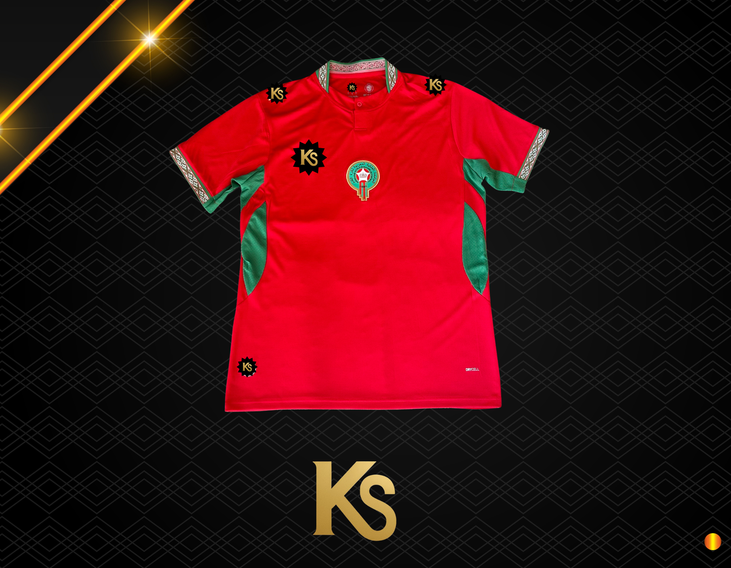 1º CAMISETA MARRUECOS MUNDIAL 2026