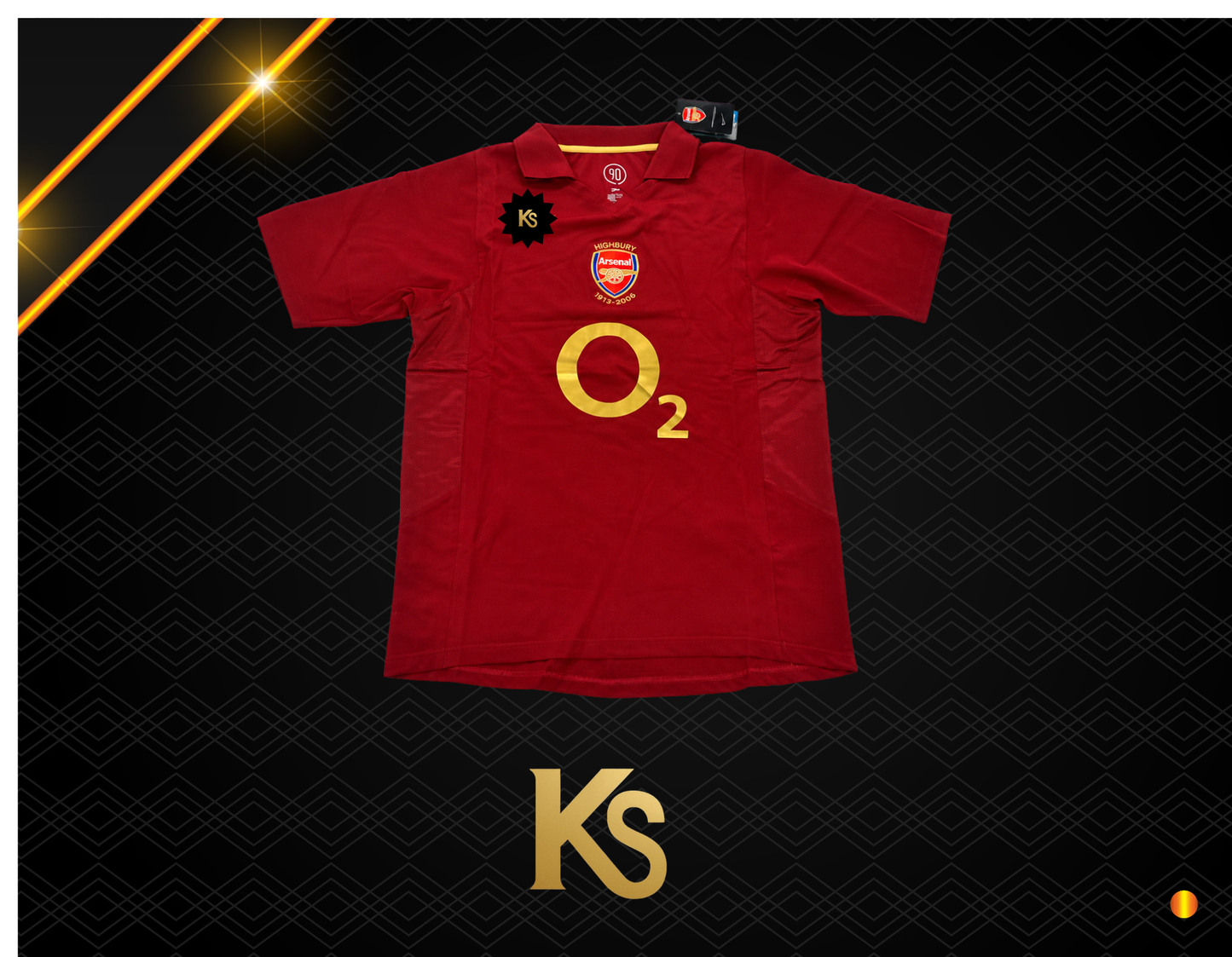 2º CAMISETA ARSENAL 05/06