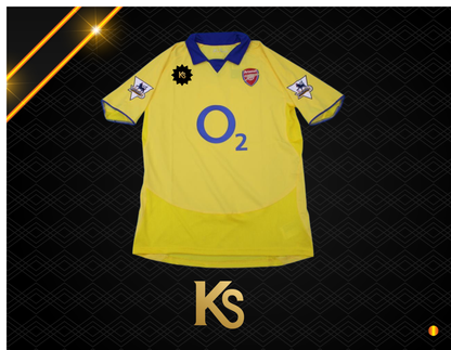 2º CAMISETA ARSENAL 03/04