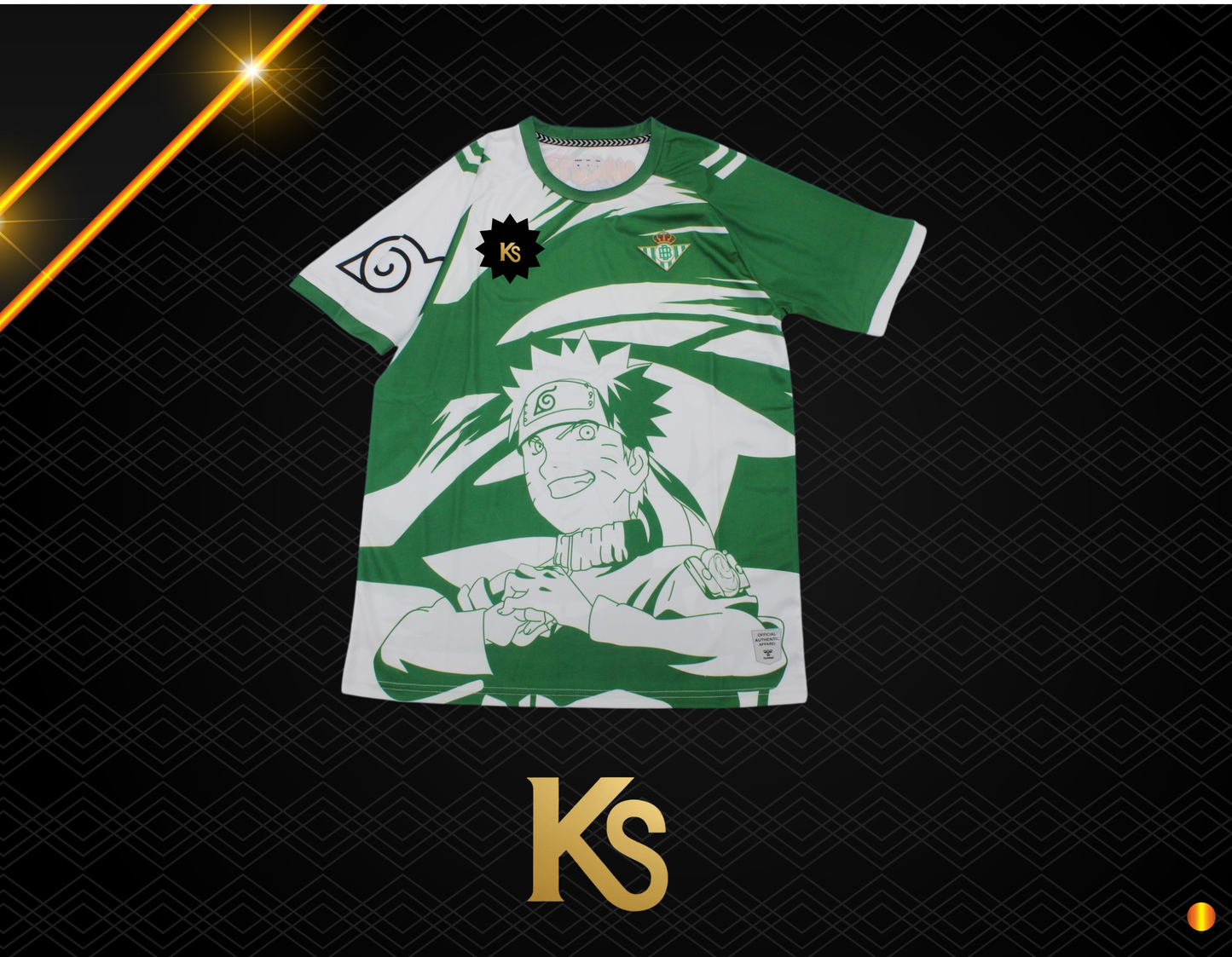 CAMISETA REAL BETIS X NARUTO