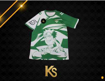 CAMISETA REAL BETIS X NARUTO