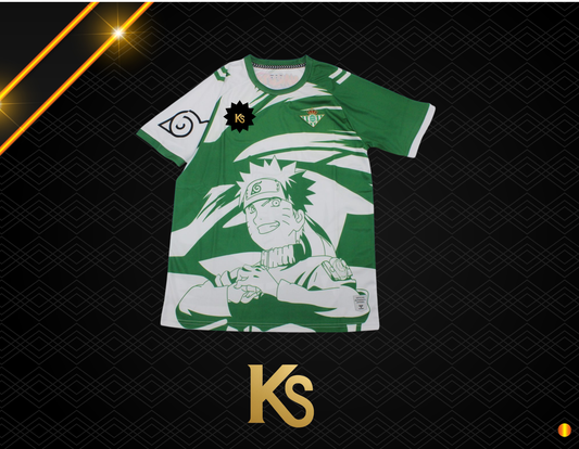 CAMISETA REAL BETIS X NARUTO