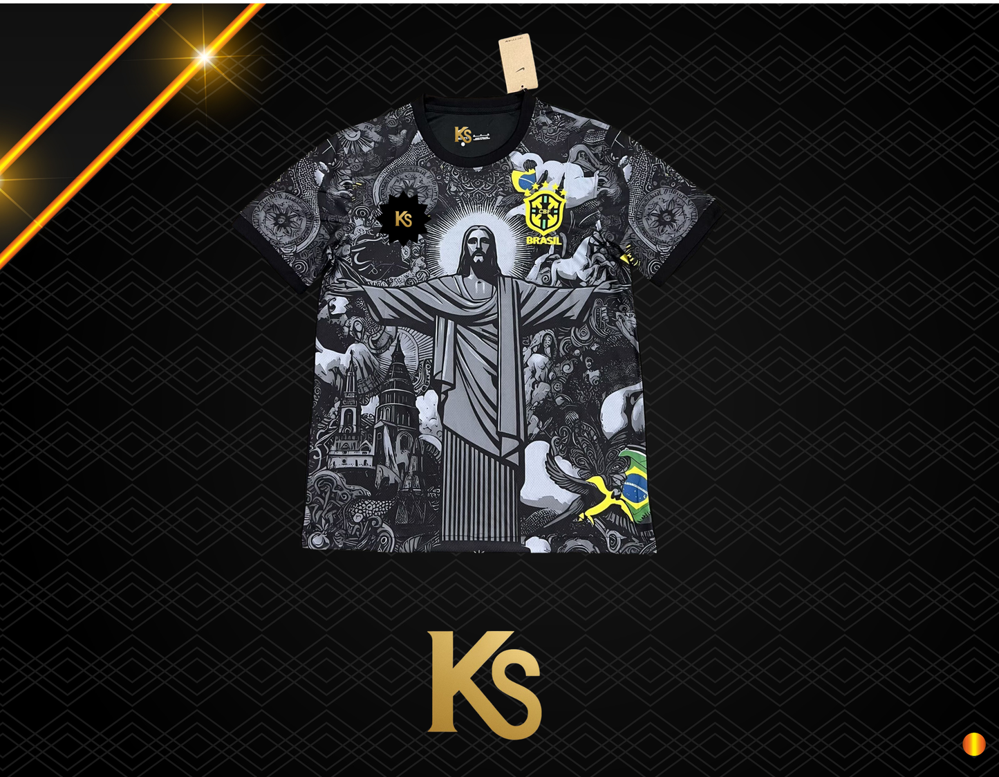 CAMISETA BRASIL X CRISTO REDENTOR