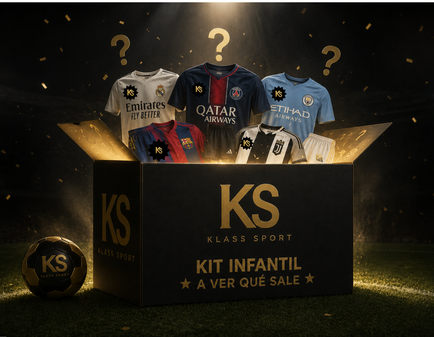 CAMISETA SORPRESA KIT INFANTIL