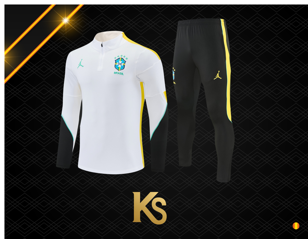 BRAZIL WHITE TRACKSUIT 26/27