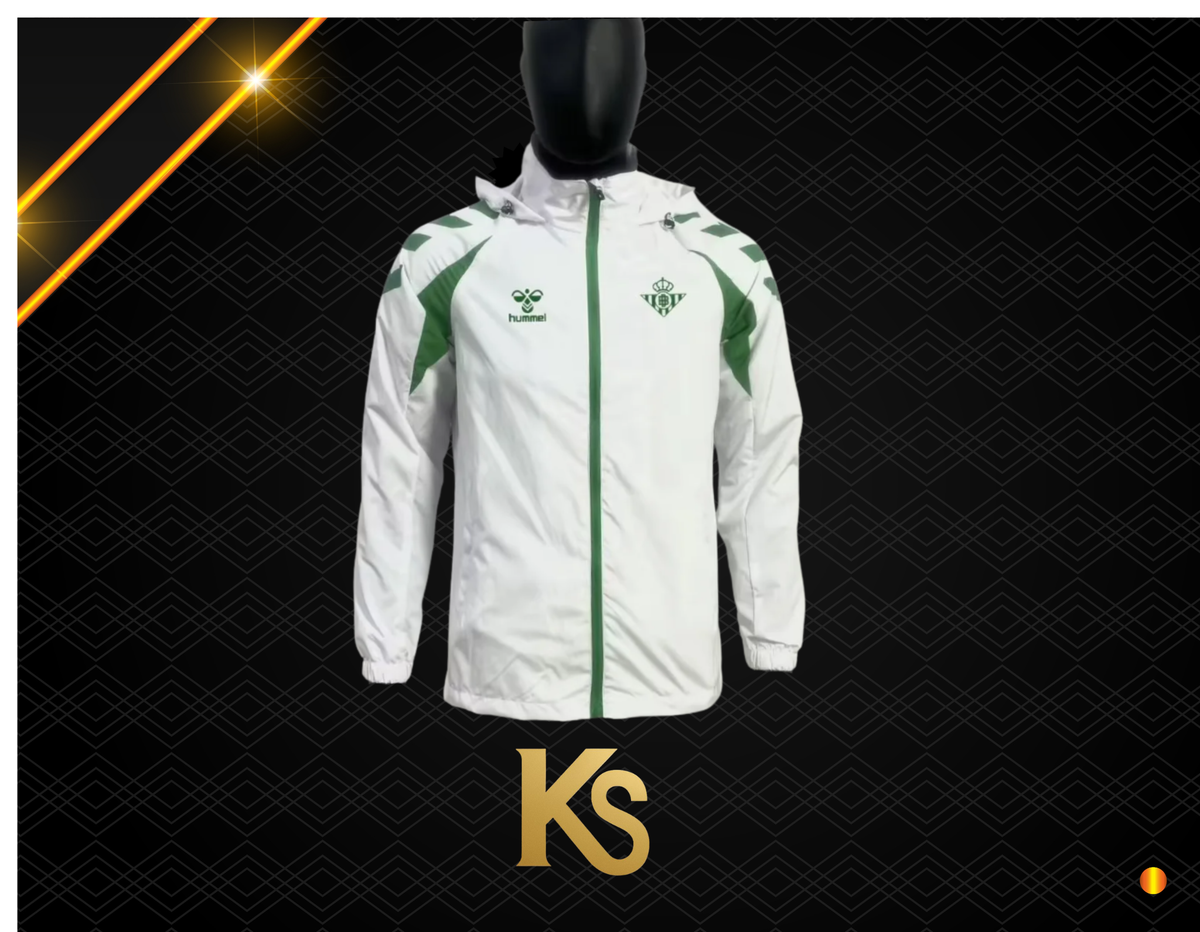 CHAQUETÓN REAL BETIS BLANCO 26/27