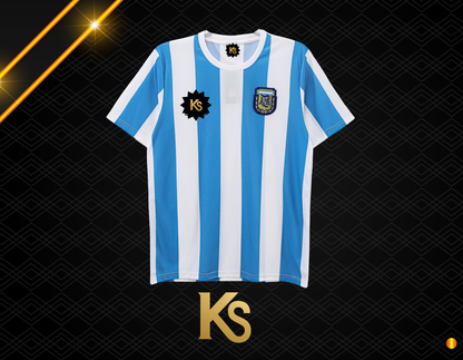 1º CAMISETA ARGENTINA MUNDIAL 1986