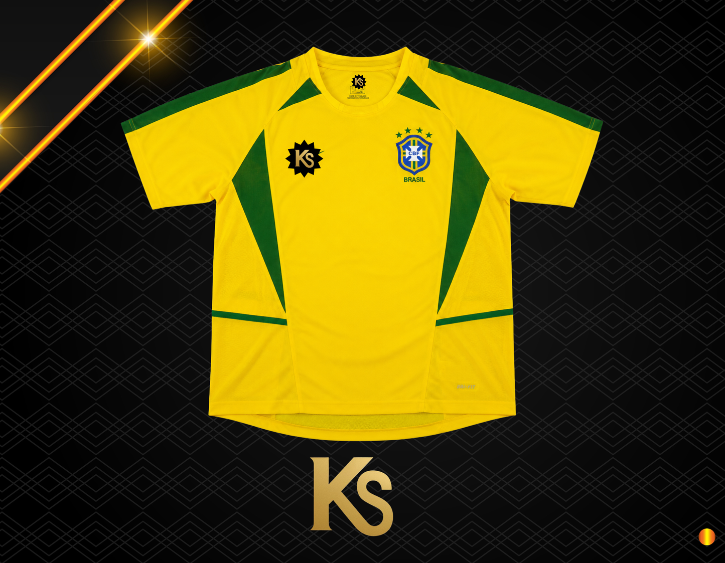 1º CAMISETA BRASIL MUNDIAL 2002