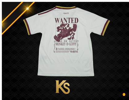 CAMISETA ESPAÑA X ONE PIECE SEGUNDA EQUIOACIÓN