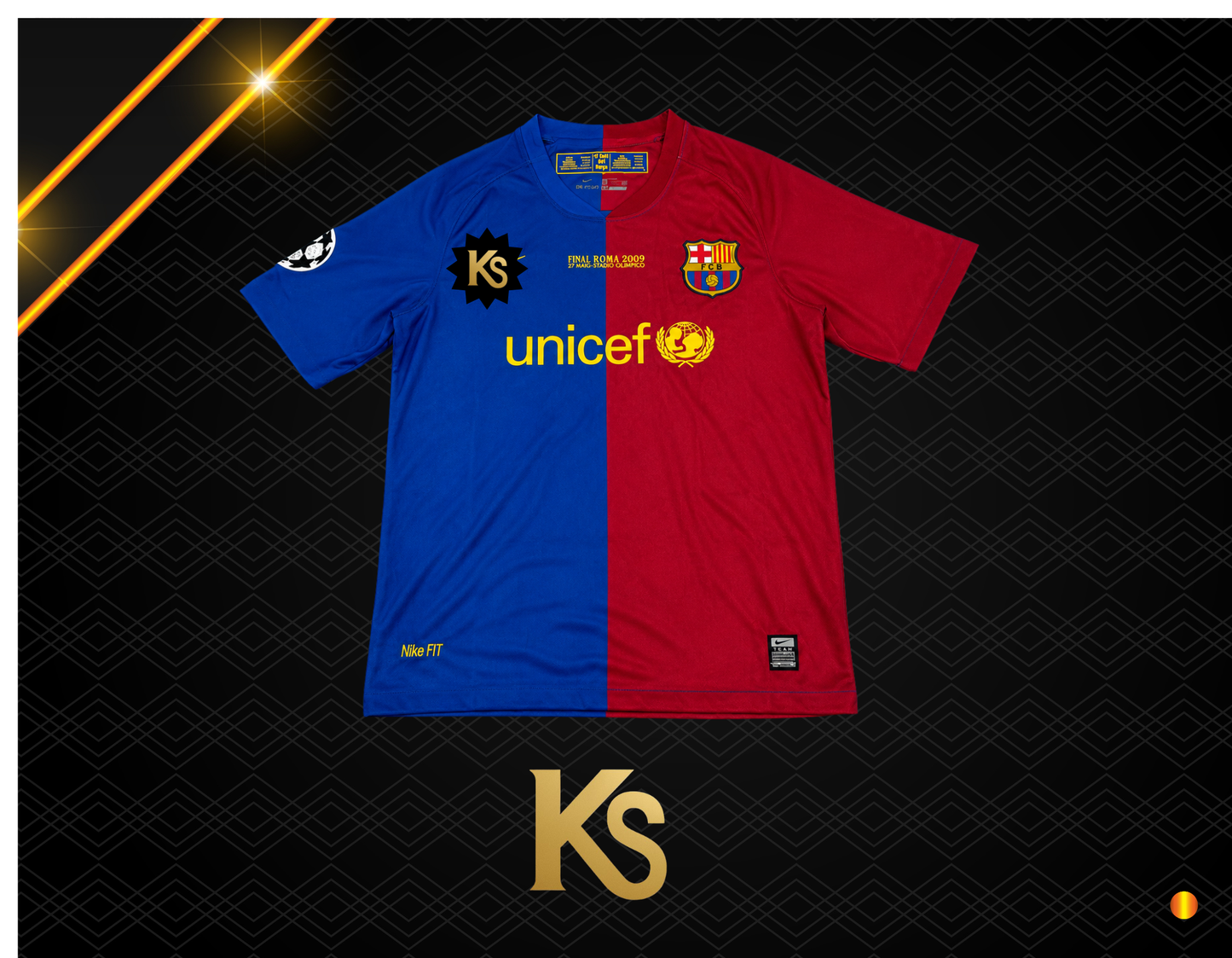 CAMISETA FC BARCELONA 08-09 FINAL CHAMPIONS LEAGUE