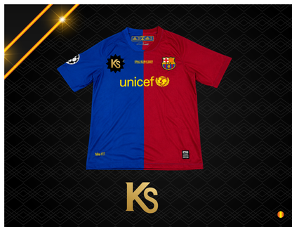 CAMISETA FC BARCELONA 08-09 FINAL CHAMPIONS LEAGUE