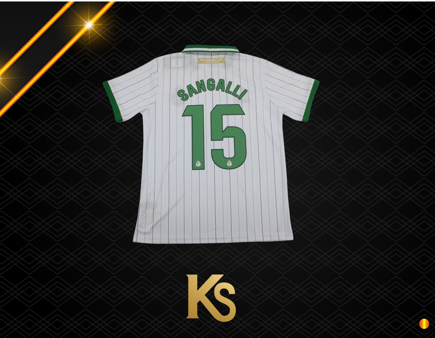 1º CAMISETA RACING SANTANDER 112 ANIVERSARIO