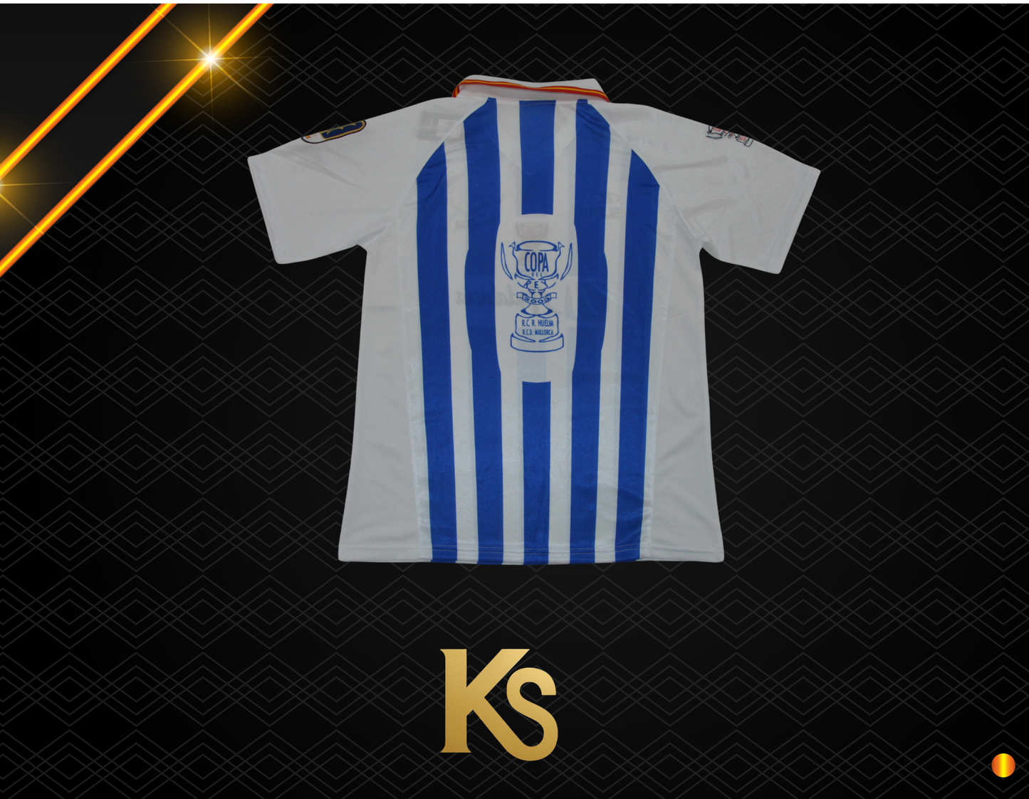 CAMISETA RECREATIVO HUELVA 02-03 COPA DEL REY