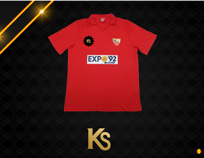 CAMISETA SEVILLA 87-88 ROJA