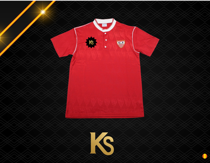 CAMISETA SEVILLA 91-92 ROJA