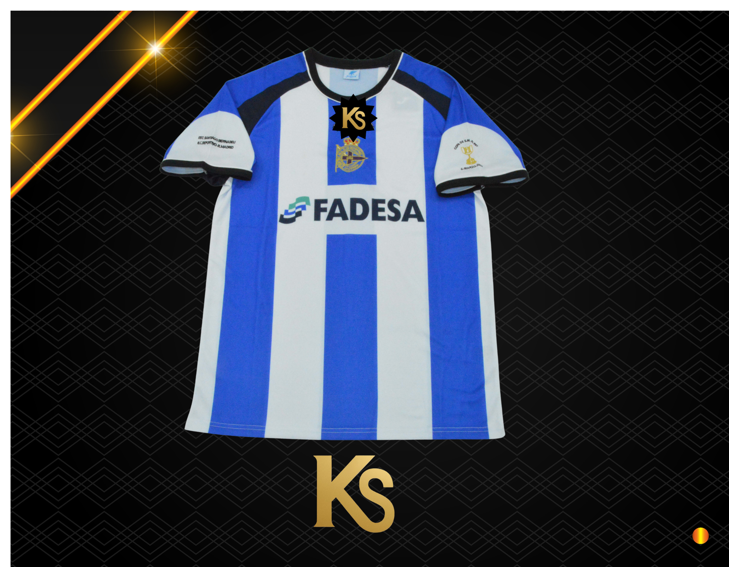 CAMISETA DEPORTIVO DE LA CORUÑA FINAL COPA DEL REY 01-02